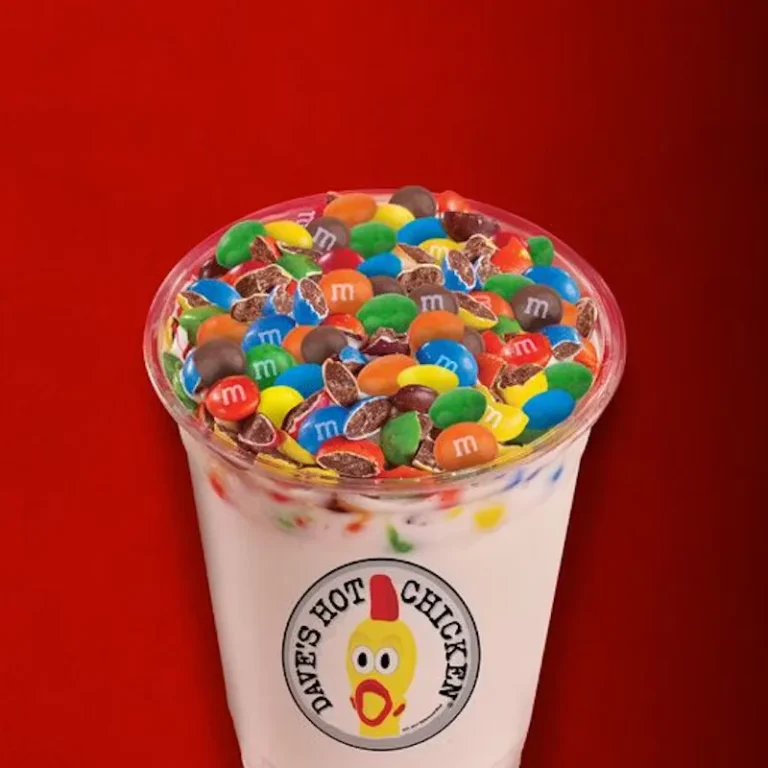 M&M's Top-Loaded Shake - Dave's Hot Chicken Menu Item
