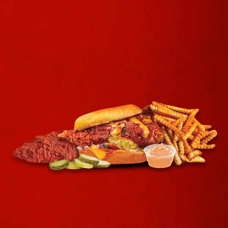 Dave's #3 (1 Tender + 1 Slider with Fries) - Dave's Hot Chicken Menu Item